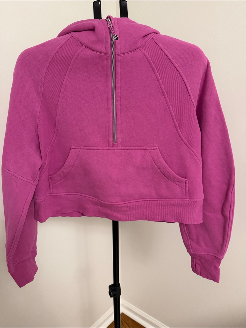 lululemon athletica Magenta Half-Zip Hoodie